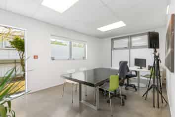 Ground floor corner office/service retail