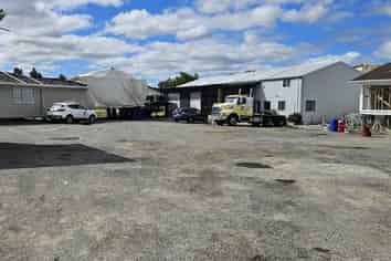 Large Yard with Shed