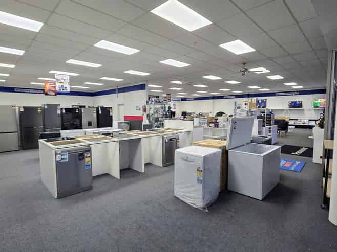 Large format retail with profile