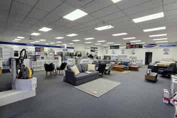 Large format retail with profile