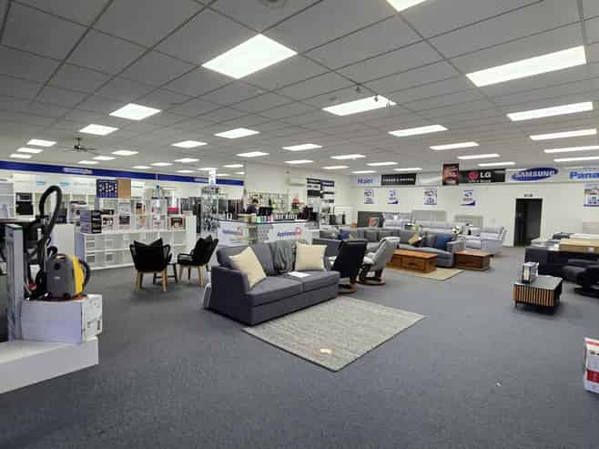 Large format retail with profile