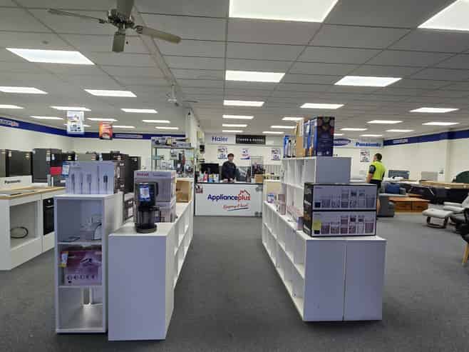 Large format retail with profile
