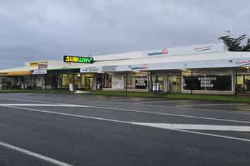Large format retail with profile