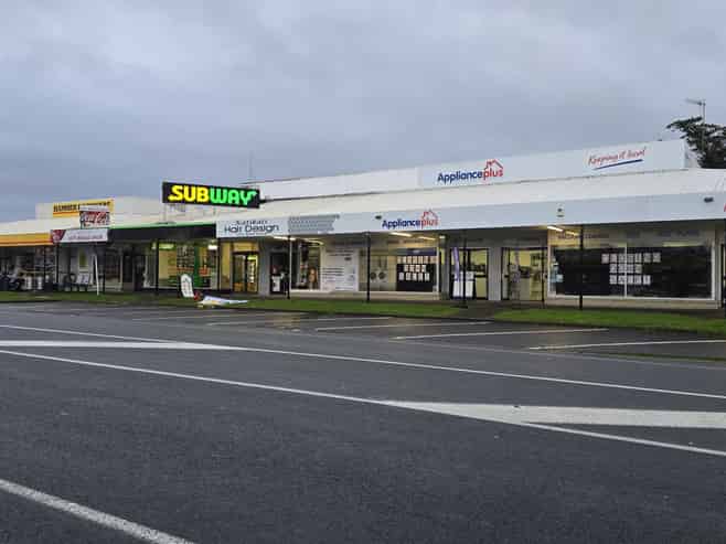 Large format retail with profile