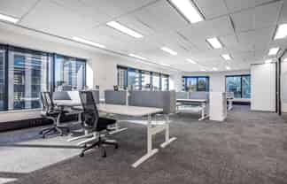 Turn-key half floor in Midtown