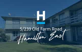 5/239 Old Farm Road, Hamilton East