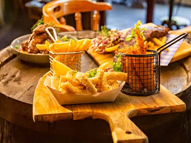 PERFECTLY LOCATED PUB & RESTAURANT

