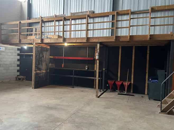 Workshop or storage space ready 