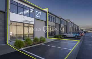 Secure Tilt-Slab Industrial with Container Pad
