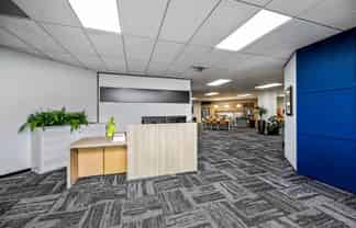 TIDY, FULLY FITTED OFFICE WITH 40 CAR PARKS
