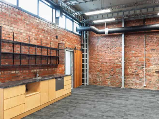Historic charm, modern space