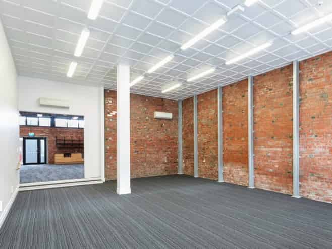 Historic charm, modern space