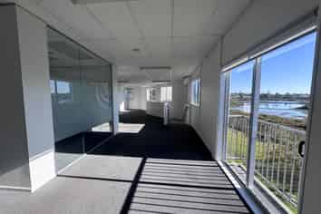 Warehouse with water views and a standout office