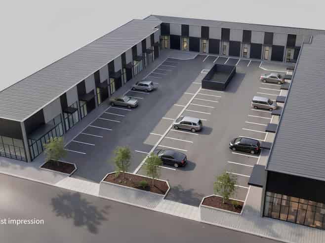 Brand-new warehouse units available for lease now