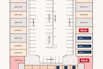 Brand-new warehouse units available for lease now