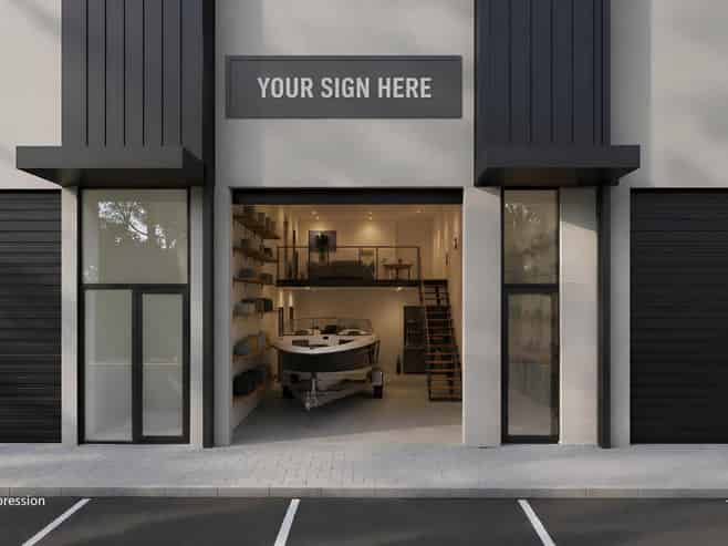 Brand-new warehouse units available for lease now