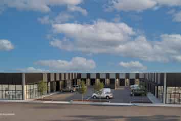 Brand-new warehouse units available for lease now
