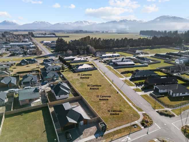 Lot 15, 17, 19, 21 Camrose Avenue, Methven