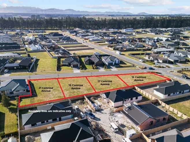 Lot 15, 17, 19, 21 Camrose Avenue, Methven