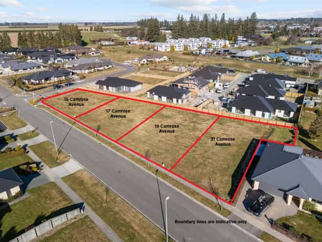 Lot 15, 17, 19, 21 Camrose Avenue, Methven