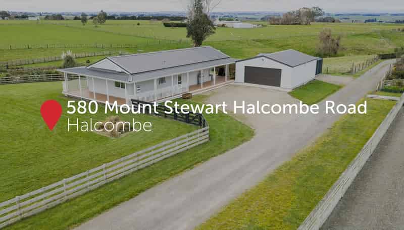 580 Mount Stewart Halcombe Road, Halcombe