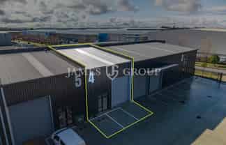 Modern high-stud industrial unit – Mangere