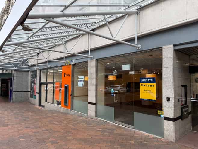 Ground Floor Tenancy Just Off The Octagon
