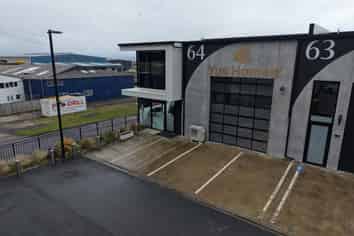 Modern industrial office and workshop