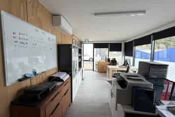 Modern industrial office and workshop
