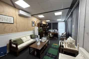 Modern industrial office and workshop