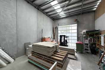 Modern industrial office and workshop