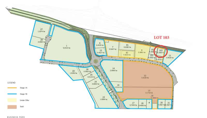 LOT 103/Stage 1 Rangiuru Business Park, Te Puke