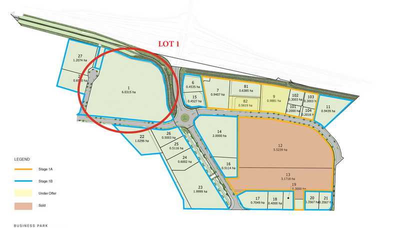 LOT 1/Stage 1 Rangiuru Business Park, Te Puke