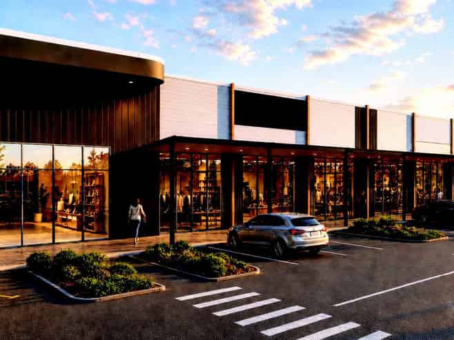 Gateway retail in Bethlehem Town Centre