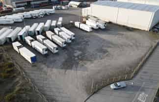 4,200sqm Secure Hardstand Yard