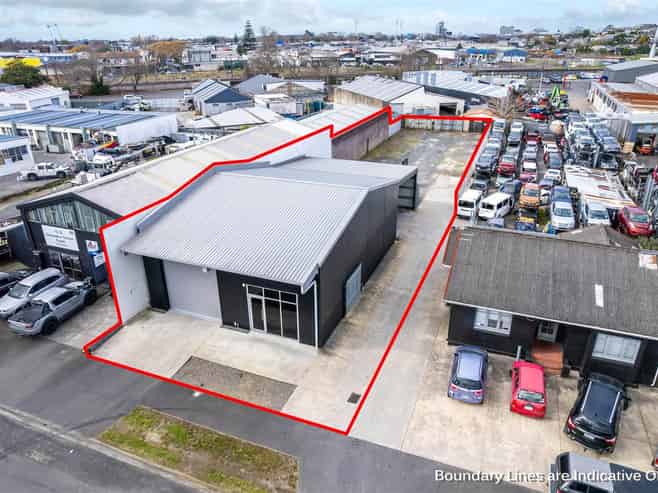 Modern Building with Significant Yard