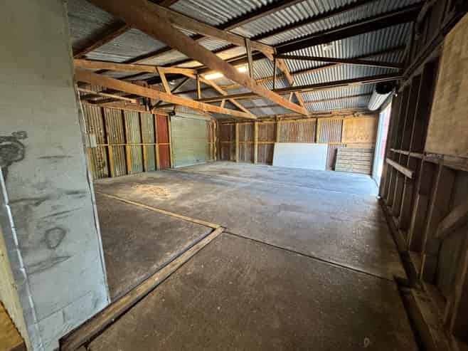 Central Small Workshop or Storage Option