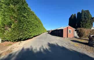 Central Small Workshop or Storage Option