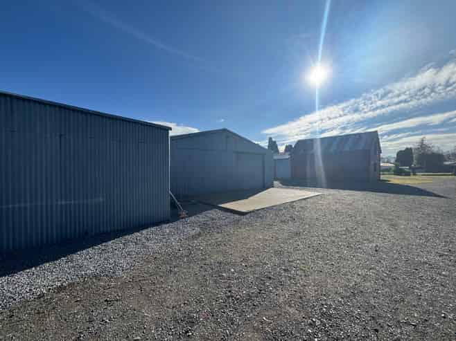 Central Small Workshop or Storage Option