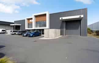 Modern warehouse and office