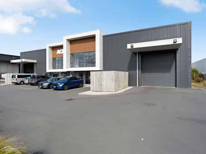 Modern warehouse and office