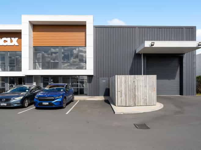 Modern warehouse and office