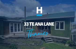 33 Te Ana Lane, Thames