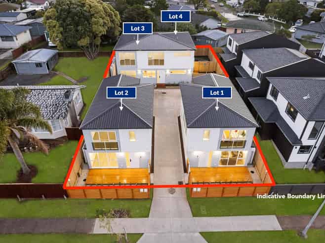 Lot 1-4/46 Heybridge Street, Manurewa