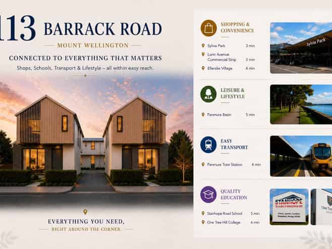 Lots 1-7/113 Barrack Road, Mount Wellington