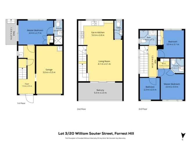 Lot 3/20 William Souter Street, Forrest Hill