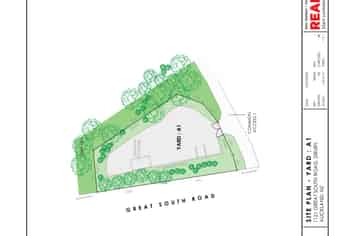 Prime yard space in Drury