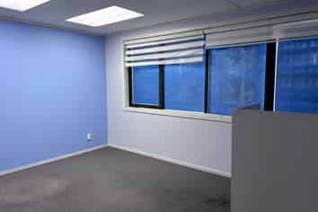 Upper-level office with shared parking