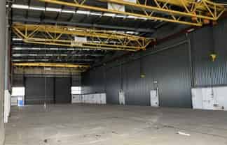 Central Te Rapa with gantry cranes