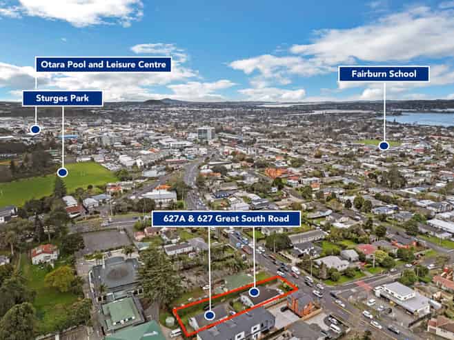 627 & 627A Great South Road, Otahuhu